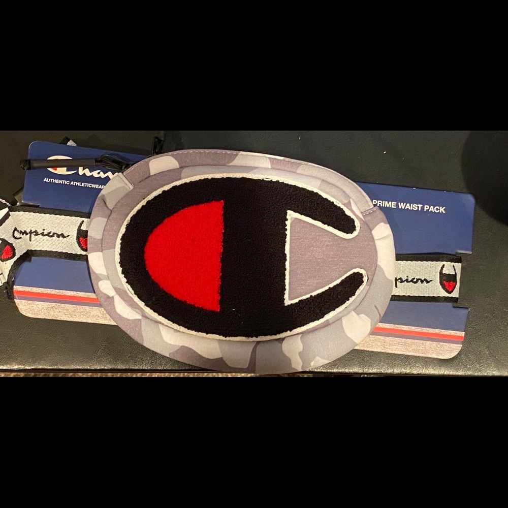 Champion Chanille Grey Camo Waist Pack